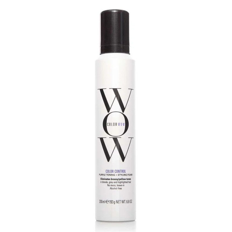 Color Wow Color Control Purple Toning + Styling Foam, 200ml