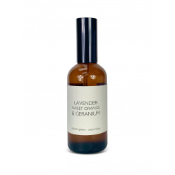 Lavender, Sweet Orange & Geranium Room Spray, 100ml - COMING SOON